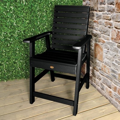 Highwood Weatherly Contemporary Black Counter-Height Dining Chair