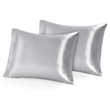 100% Mulberry Silk Pillowcase Set for Hair and Skin with Zipper Closure - Bare Home