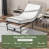 Sandinrayli Adjustable Bed Frame Electric Bed Base with Remote Control , Twin XL - 3 of 4