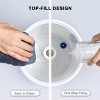 BestParts 4L Ultrasonic Cool Mist Humidifier, Top Fill, Oil Diffuser, Nightlight, Auto Shut-Off, White - 4 of 4
