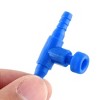 Unique Bargains Plastic Fish Tank Aquarium One Way Air Valve Connector Blue 20 Pcs - image 3 of 3