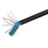 Monoprice Cat6A Ethernet Bulk Cable - 1000 Feet - Black | Network Internet Cord - Solid, 350Mhz, STP, Riser Rated, Pure Bare Copper Wire, 24AWG, No - 2 of 4