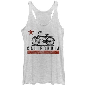 Women's Lost Gods California Bike Racerback Tank Top - 1 of 3