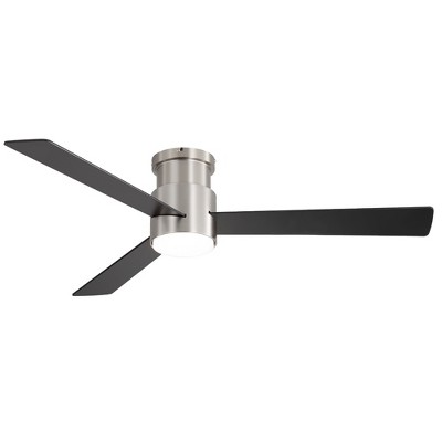 Airsurfer 52-inch 3-Blade Flush Mount Ceiling Fan with LED Light and Remote