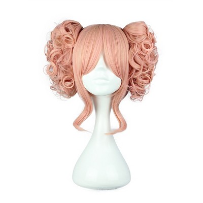 Unique Bargains Women Synthetic Fibre Human Hair Wigs 14" with Wig Cap