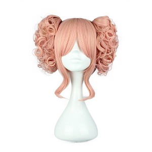 Unique Bargains Women Synthetic Fibre Human Hair Wigs 14" with Wig Cap - 1 of 4