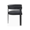 Meridian Furniture,Romeo Boucle Fabric Dining Chair, Set of 2 - 4 of 4