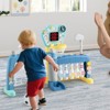 Costway Toddler Sports Toys 5-in-1 Basketball Soccer Bowling Baseball Golf with Lights - 2 of 4