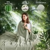 Luxury Bamboo Cotton Blanket – Oversized, Breathable, Jacquard Weave for All-Season, Eco-Friendly Comfort - 4 of 4