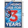 Trends International Marvel Spider-Man - Happy 3rd Birthday Framed Wall Poster Prints - 3 of 4