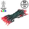 Novelty Lights M5 LED Christmas String Lights 50 Mini Bulbs (Green Wire, 25 Feet) - 3 of 4