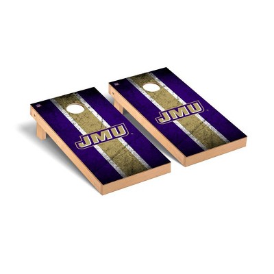 NCAA James Madison Dukes Premium Cornhole Board Vintage Version