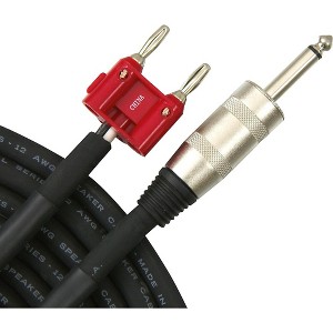 Livewire Elite 12g Speaker Cable Banana to 1/4" Male - 1 of 4
