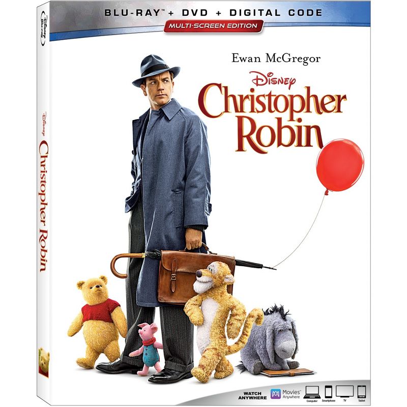 Christopher Robin (Blu-ray + DVD + Digital), 1 of 3