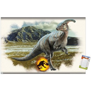 Trends International Jurassic World: Dominion - Parasaurolophus Focal Unframed Wall Poster Prints - 1 of 4
