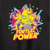 Boys' - Teenage Mutant Ninja Turtles - Turtle Power 90s Graphic Long Sleeve Fleece Sweatshirt - 2 of 4