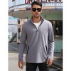 Men's Long-Sleeve Quarter-Zip Pullover Fleece Sweatshirt - 4 of 4