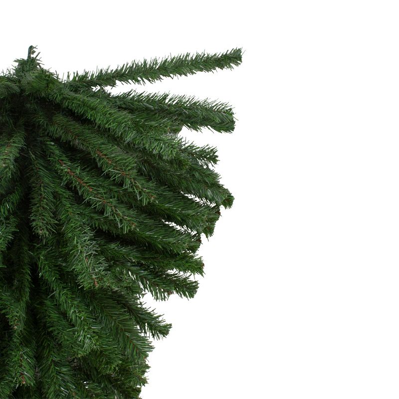 Northlight 42" Unlit Canadian Pine Artificial Christmas Teardrop Door Swag, 4 of 9