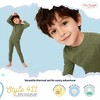City Threads Boys USA-Made Soft & Cozy Thermal Long Johns 2-Piece Set - Warm Base Layer & Loungewear - 4 of 4