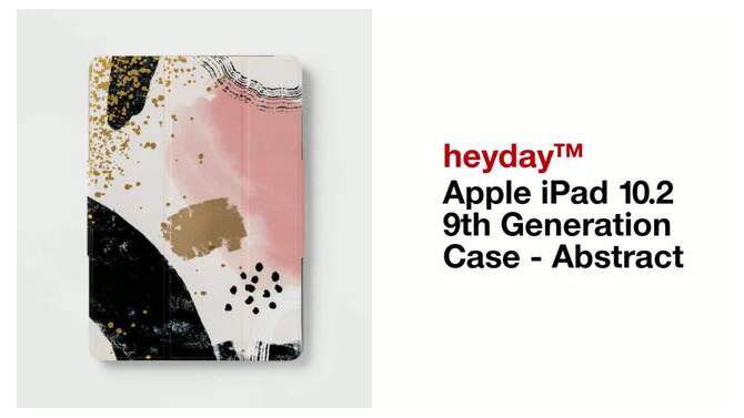 Apple iPad 10.2 9th Generation Case - heyday&#8482; Abstract, 2 of 6, play video