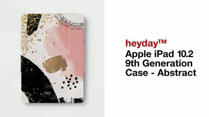 Apple iPad 10.2 9th Generation Case - heyday&#8482; Abstract, 2 of 6, play video