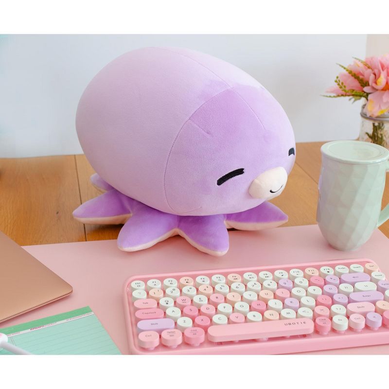 Toynk MochiOshis 12-Inch Character Plush Toy Animal Purple Octopus | Ibuki Inkyoshi, 6 of 8