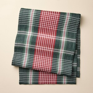 90"x20" Signature Plaid Table Runner - Hearth & Hand™ with Magnolia - 1 of 3
