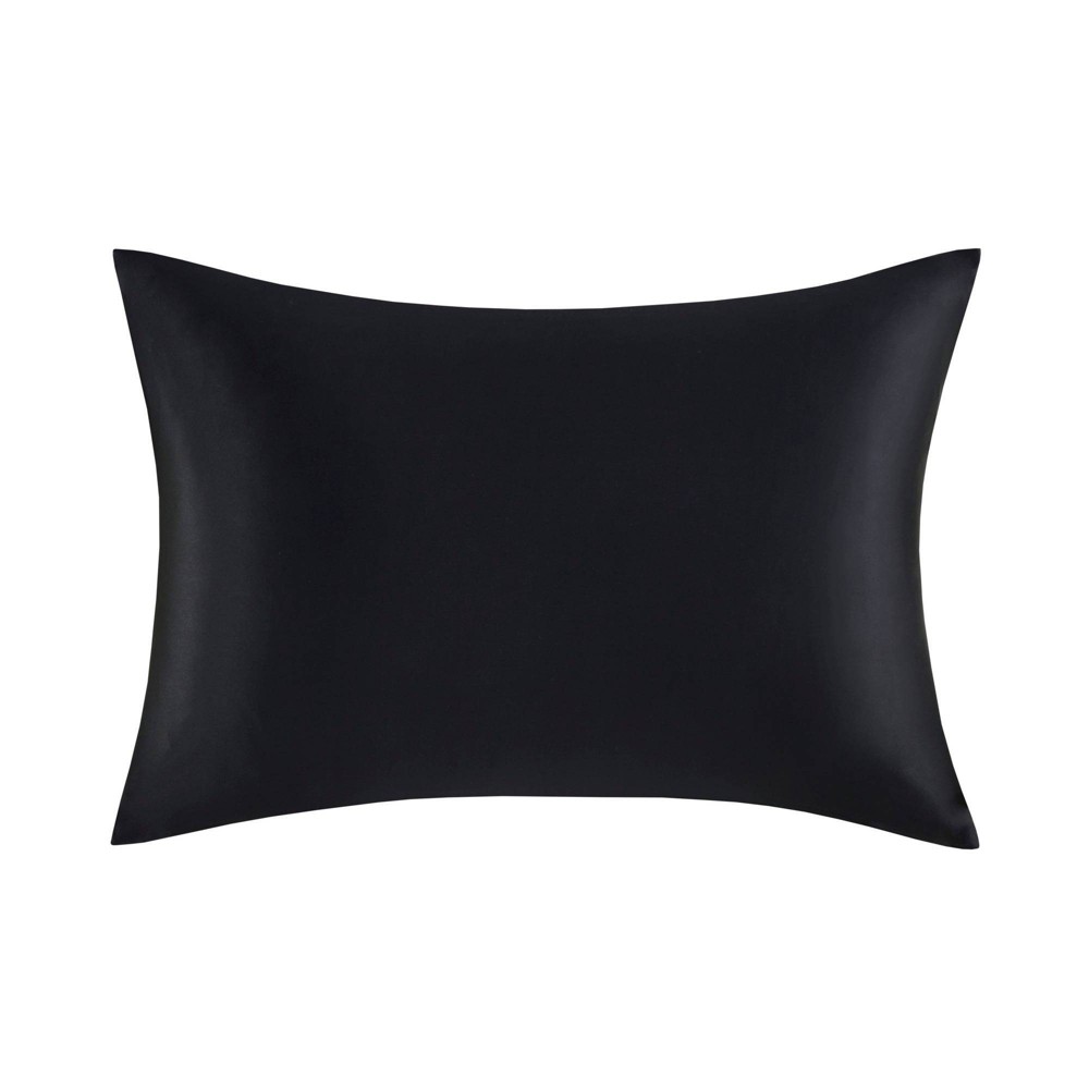 King Mulberry 100% Silk Pillowcase Black