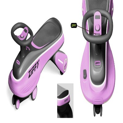 45W 2-in-1 Electric Wiggle & Swing Car for Kids – 2 Speeds, LED Flashing Wheels, Anti-Rollover, Pedal & Rechargeable Battery, Ages 3+ (170 lbs Max)