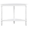 HDZNVF Retro Circular Curved Half-Moon Console Table - 3 of 4
