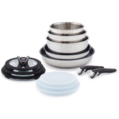 T-fal Ingenio Preference Stainless Steel Cookware Set, 13 Pieces