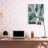 Stupell Industries Layered Curved Shapes Abstract Green Limestone - 2 of 4