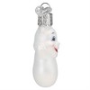 Old World Christmas Blown Glass Ornament for Halloween, Mini Ghost - 2 of 4