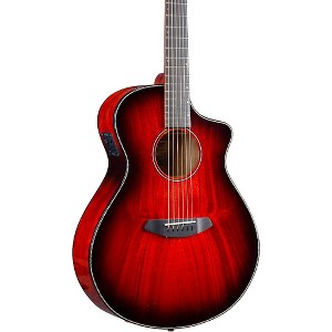 Breedlove Pursuit Exotic S Concert CE Myrtlewood Acoustic-Electric Guitar Sunset Burst - 1 of 4