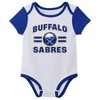 NHL Buffalo Sabres Infant Boys' 3pk Bodysuit - 3 of 4