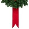 Northlight Set of 3 Wreaths on Red Ribbon Hanging Christmas Decoration, 6.5' - image 3 of 3