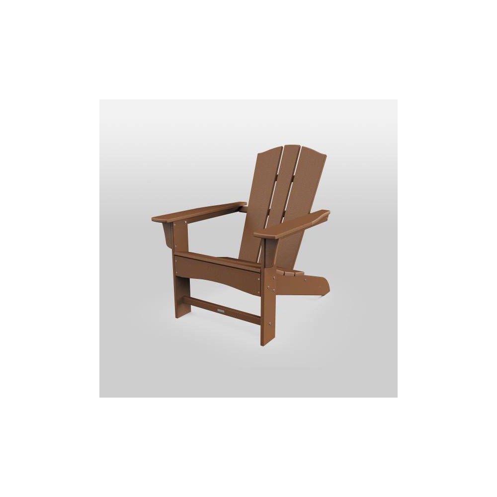 Shawboro POLYWOOD Patio Adirondack Chair, Outdoor Furniture - Teak - Threshold&trade;