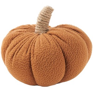 Pumpkin-Shaped or Embroidered Harvest Accent Pillows - 1 of 4
