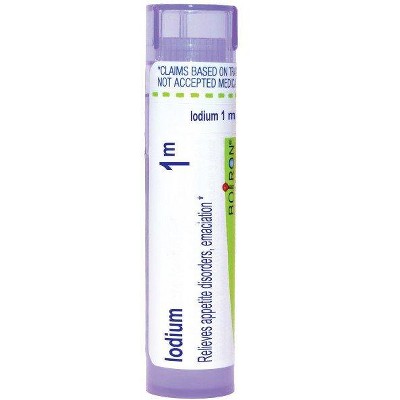 Iodium 1M by Boiron Homeopathic Single Medicine For Digestive  -  80 Pellet