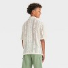 Boys' Short Sleeve Open Knit Polo Shirt - art class™ - 2 of 3