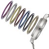 Peugeot Women's Silver Watch Gift Set with 7 Changeable Bezels - 2 of 4