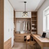 DORESshop 1-Light Vintage Industrial Pendant Light with Dark Wood Finish and Iron Rod, E26 Socket, Non-Integrated Bulb - 4 of 4