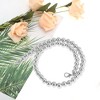 Unique Bargains Faux Pearl Handbag Strap Silver Tone 1 Pc - 4 of 4