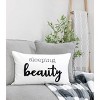 AuldHome Design 12x20 Throw Pillow Covers, Beauty and Beast Themed; Lumbar Style Pillow Covers (12 x 20 Inches) - 4 of 4