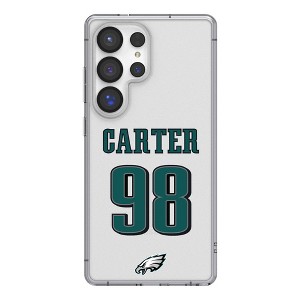 NFL Philadelphia Eagles Players Game Tactic Clear Cell Phone Case for Samsung Galaxy - 1 of 4