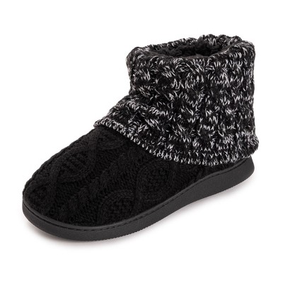Pantofole MUK LUKS Rochelle Per Donna - Modello Stivaletto In Morbido Acrilico Lavorato A Maglia, Con Suola Resistente Per Interni/esterni. Calde E Colorate.