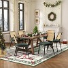 Christmas Area Rugs for Living Room Bedroom Xmas Snow Scene Festival Winter Decorations Rugs Soft Foldable Accent Rug - 2 of 4