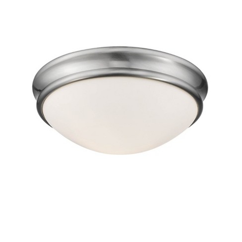 Millennium Lighting 1 - Light Flush Mount in  Brushed Nickel - image 1 of 2