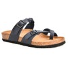 Aerothotic Irenic Womens Strappy Slide Sandals, Navy - 8 - 4 of 4