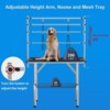 36'' Dog Grooming Table, Pet Foldable Grooming Table, Heavy Duty Pet Grooming Table for Dogs At Home - 2 of 4